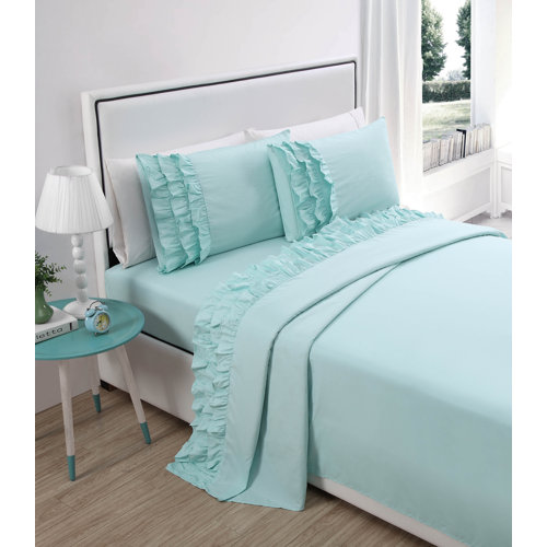 Victoria Classics Ruffled Sheet Set & Reviews Wayfair