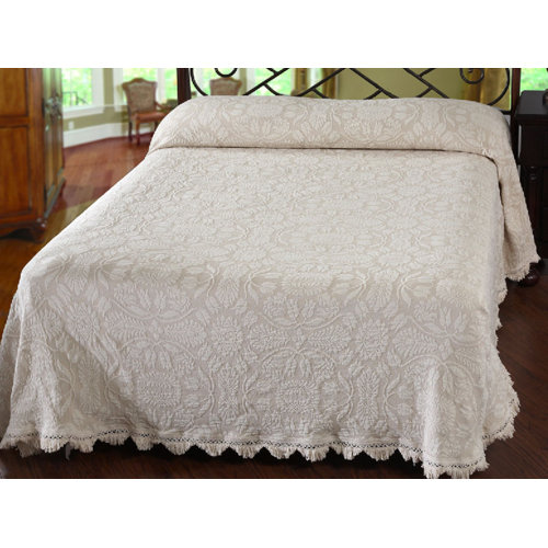 Maine Heritage Weavers Colonial Rose Matelasse Bedspread & Reviews