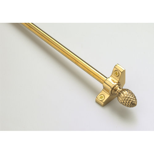 Zoroufy Inspiration 28.5" Stair Rod Set with Pineapple Finials