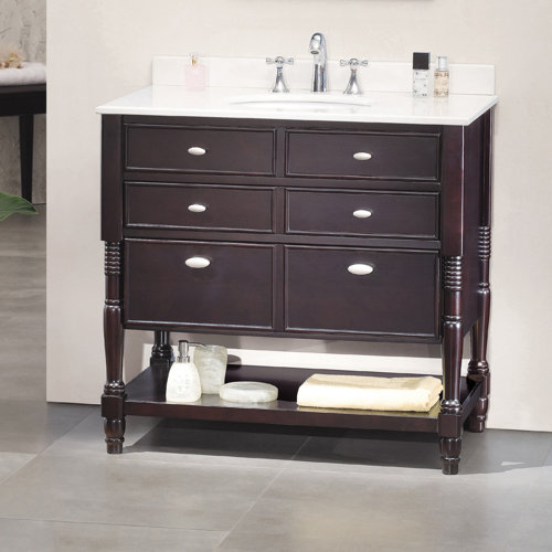  Decors Elizabeth 36quot; Single Bathroom Vanity Set amp; Reviews  Wayfair