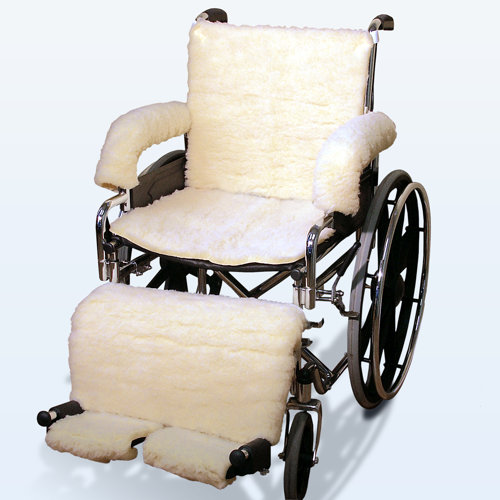 NYOrtho Sheepskin Wheelchair Covers in Cream & Reviews Wayfair