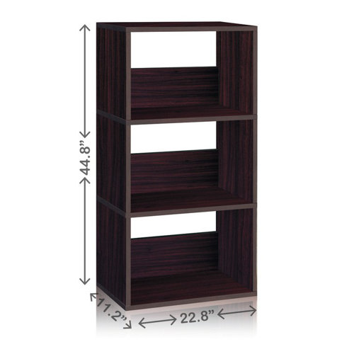 Way Basics Eco-Friendly Triplet Shelves