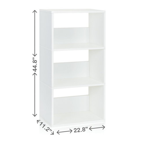 Way Basics Eco-Friendly Triplet Shelves