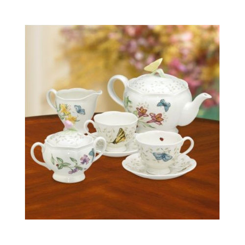 Lenox Butterfly Meadow 9 Piece Tea Set & Reviews Wayfair