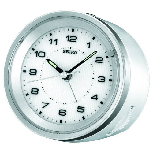 Slumber Round Bedside Alarm Clock Wayfair