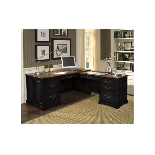 Riverside Furniture Allegro L Shaped Executive Desk And Return On Riverside Furniture Allegro L Shaped