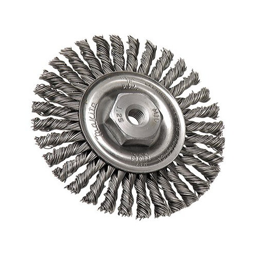 6 in Disc Dia 1//2 in Aluminum Oxide Non-Woven Finishing Disc 12 Units 3600 RPM