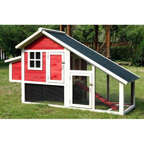 Merry Products Pet Proposal Habitat Chicken Coop with Nesting Box ...