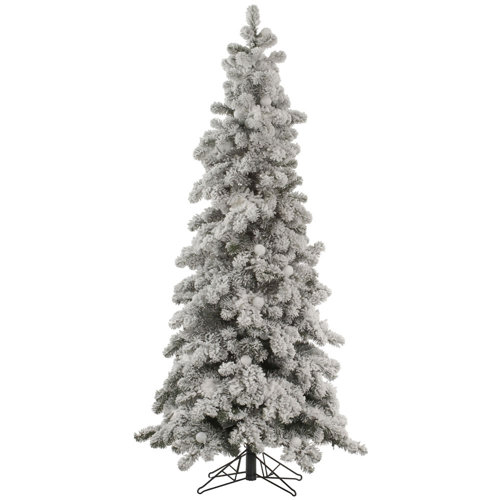 flocked kodiak 8 white spruce artificial christmas tree flocked kodiak 8 white spruce artificial christmas tree