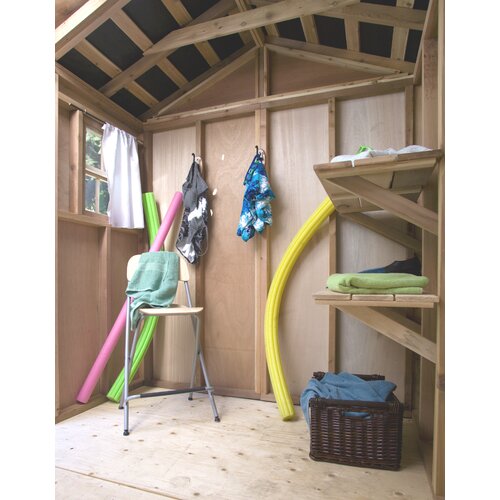 Cabana 9 Ft. W x 6 Ft. D Wood Garden Shed  Wayfair