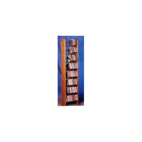 Wood Shed 800 Series 208 CD Backless Dowel Multimedia Storage Rack