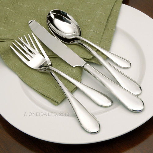 Oneida Icarus 45 Piece Flatware Set & Reviews Wayfair
