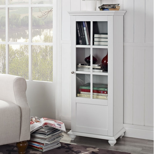 Altra Reese Park Storage with Glass Door & Reviews Wayfair