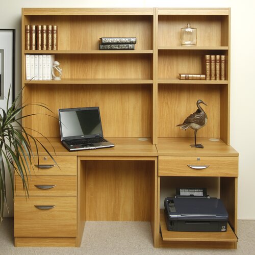 Futuristic Home Office Desk Storage Solutions in Bedroom