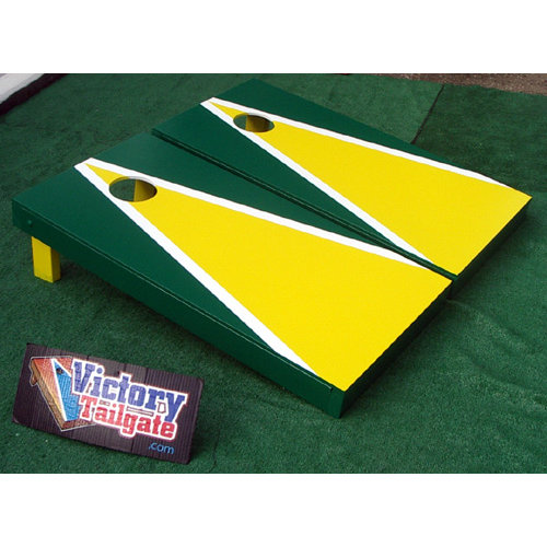 Victory Tailgate Matching Triangle Cornhole Bean Bag Toss Game