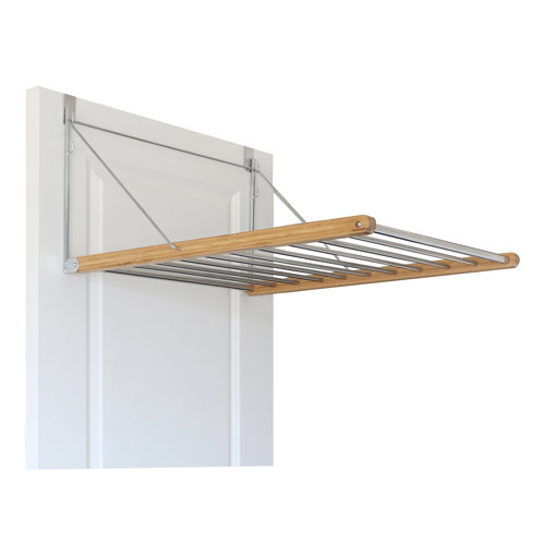 Greenway Fold Away Bamboo Clothes Rack & Reviews Wayfair