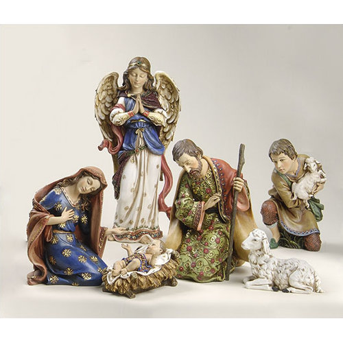 roman inc 10 piece nativity figurine set reviews wayfair roman inc 10 piece nativity figurine set reviews wayfair