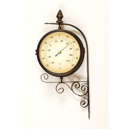 Ashton Sutton 10" Bracket Wall Clock & Reviews Wayfair