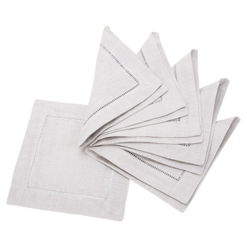SFERRA Festival Pure Linen Cocktail Napkin & Reviews Wayfair