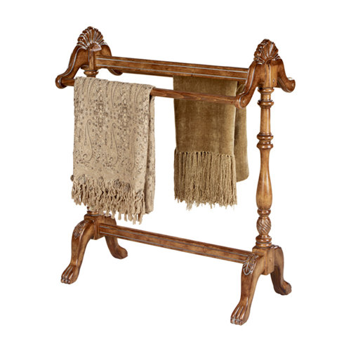 Butler Vintage Oak Quilt Rack & Reviews Wayfair