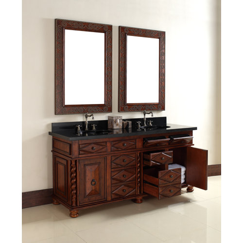 James Martin Furniture Continental 72" Double Vanity Base