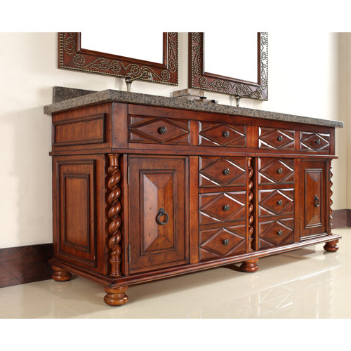 James Martin Furniture Continental 72" Double Vanity Base