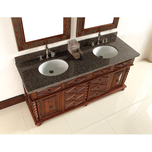 James Martin Furniture Continental 72" Double Vanity Base