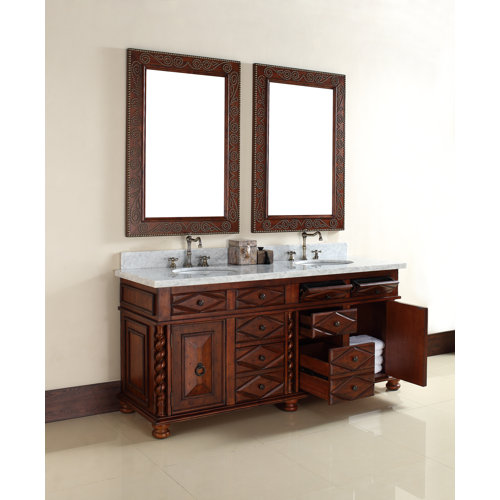 James Martin Furniture Continental 72" Double Vanity Base