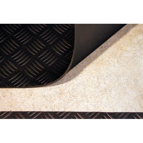 Mats Inc. Autoguard 5' x 7' Rubber Garage Protection Mat in Black