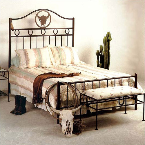 Frontier Wrought Iron Bed Wayfair
