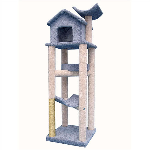 Molly and Friends 76" The Tree House Cat Tree & Reviews Wayfair