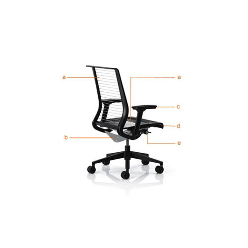Steelcase Think® 3D-Mesh/Fabric Office Chair