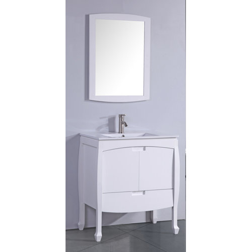 Legion Furniture 24quot; Single Bathroom Vanity Set with Mirror