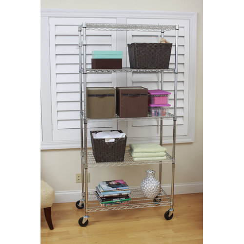 Trinity EcoStorage NSF 77" H 5 Shelf Shelving Unit Starter & Reviews