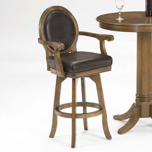 Hillsdale Warrington Swivel Bar Stool with Cushion & Reviews Wayfair