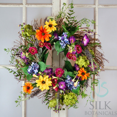 jane seymour botanicals summer garden wreath reviews wayfair jane seymour botanicals summer garden wreath reviews wayfair