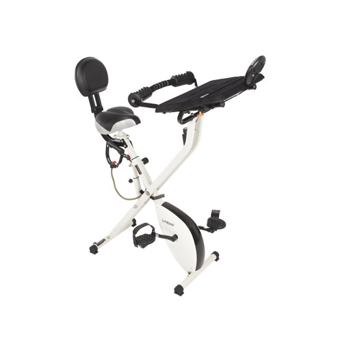 FitDesk X2.0 Semi Recumbent Bike with Desk