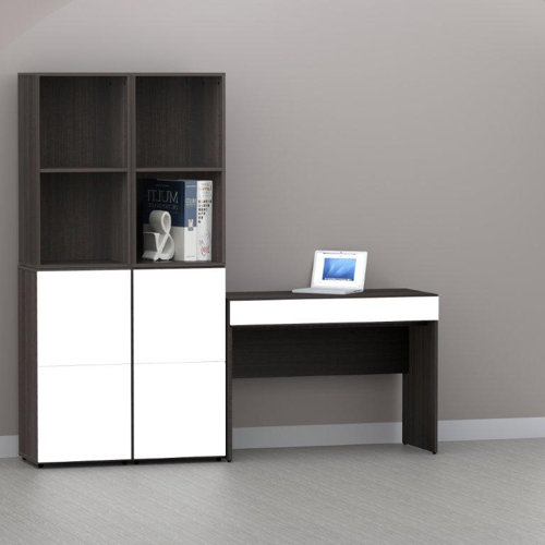 Nexera Allure 36" Storage Cabinet in Ebony