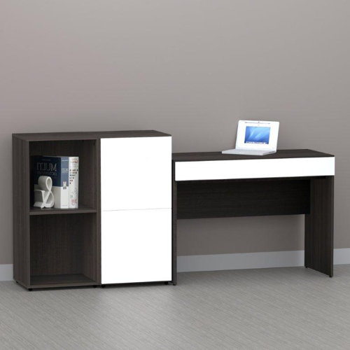 Nexera Allure 36" Storage Cabinet in Ebony