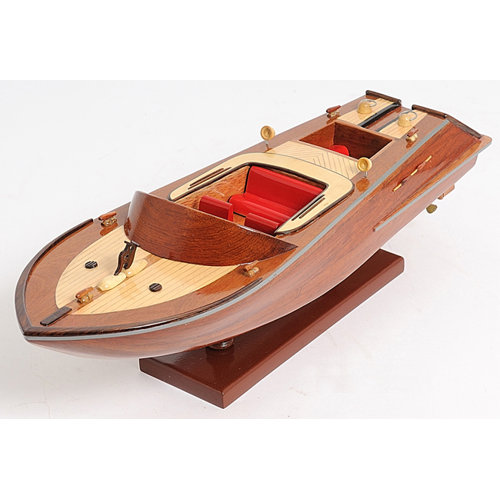 Old Modern Handicrafts Small Runabout Model Boat
