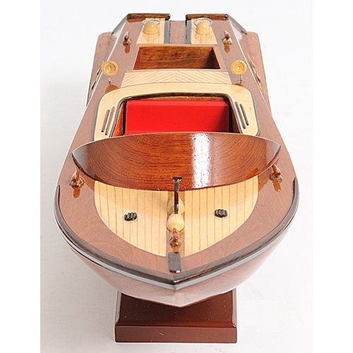 Old Modern Handicrafts Small Runabout Model Boat