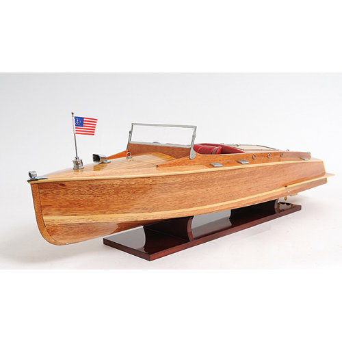Old Modern Handicrafts Chris Craft Runabout Model Boat