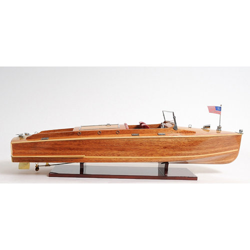 Old Modern Handicrafts Chris Craft Runabout Model Boat