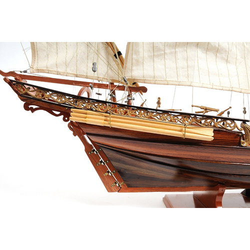 Old Modern Handicrafts Xebec Sailing Model Ship
