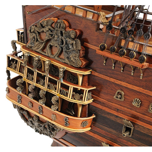 Old Modern Handicrafts Medium Soleil Royal Model Boat