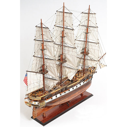 Old Modern Handicrafts USS Constellation Model Boat