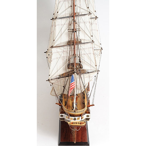 Old Modern Handicrafts USS Constellation Model Boat
