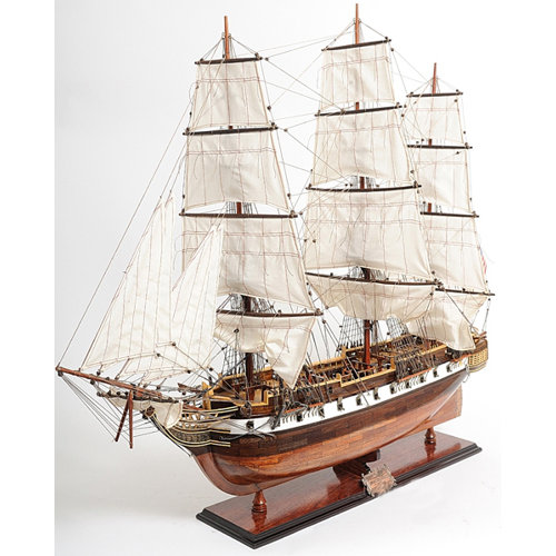 Old Modern Handicrafts USS Constellation Model Boat