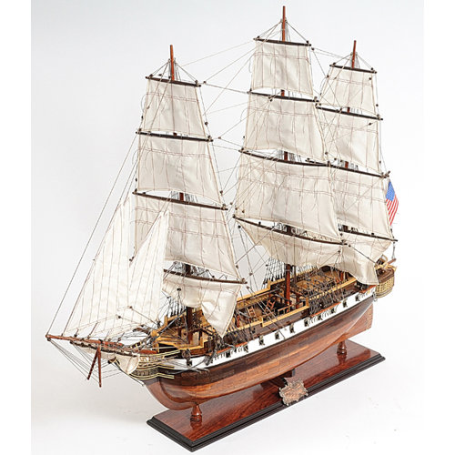 Old Modern Handicrafts USS Constellation Model Boat