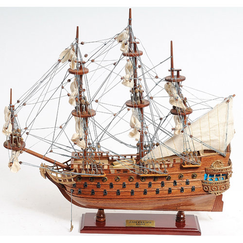 Old Modern Handicrafts Small San Felipe Model Ship